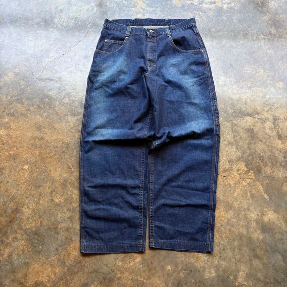 Crazy Vintage Buddy Lee Cant Bust Em Cinch Back Jeans - Picture 3 of 8